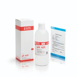 HANNA HI7004L/C tanúsított pH 4,01 kalibrálóoldat, 500 ml