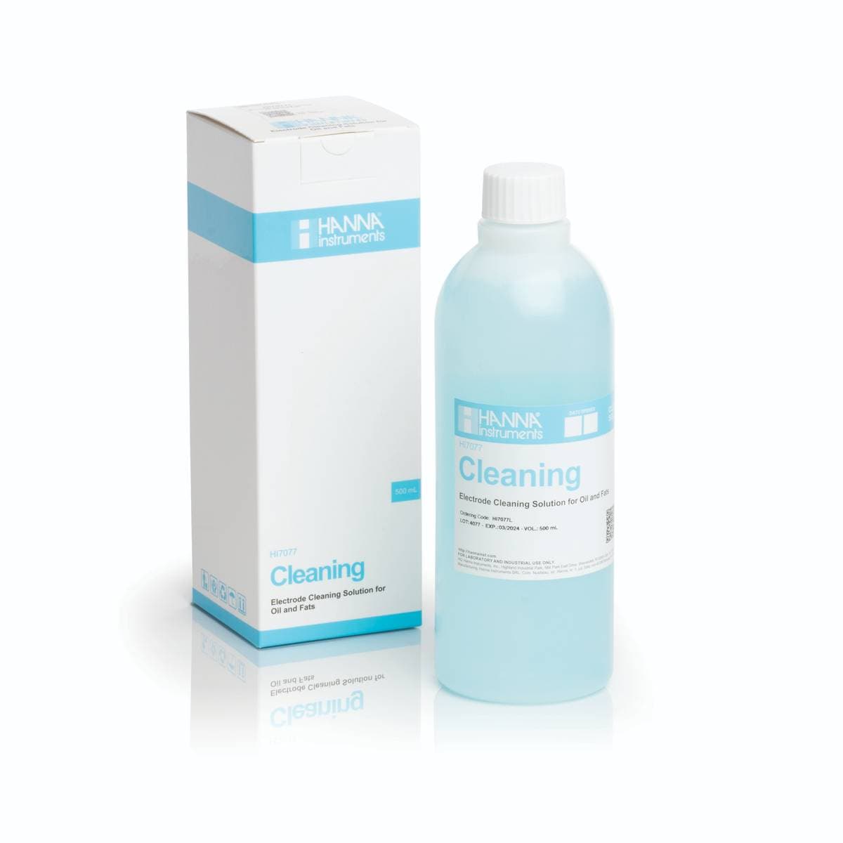 HANNA HI7077L olaj- és zsíreltávolító elektródtisztító oldat, 500 ml