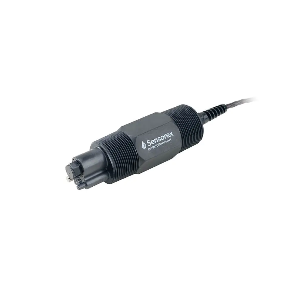 SENSOREX SD7420CD differenciális pH-szonda, 4–20 mA, 1½" NPT