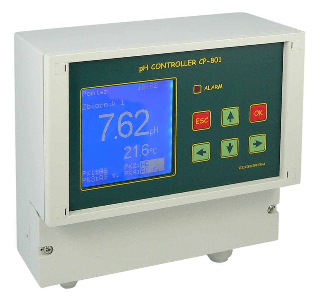 ELMETRON CP-801 ipari pH-szabályozó