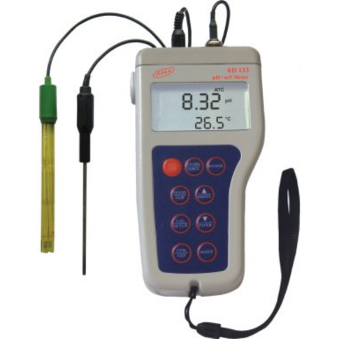 ADWA AD-132 pH / ORP / Temp mérő - professzionális hordozható műszer